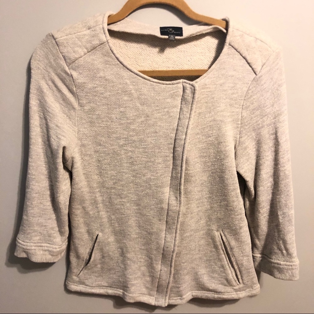 Market & Spruce || Stitch Fix Grey Jacket